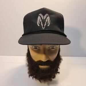 Vintage 90s Trucker Hat Ram Trucks Embroidered Adjustable Hat